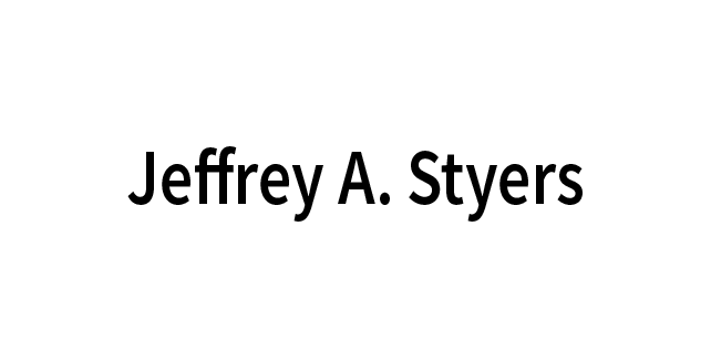 Jeffrey A. Styers